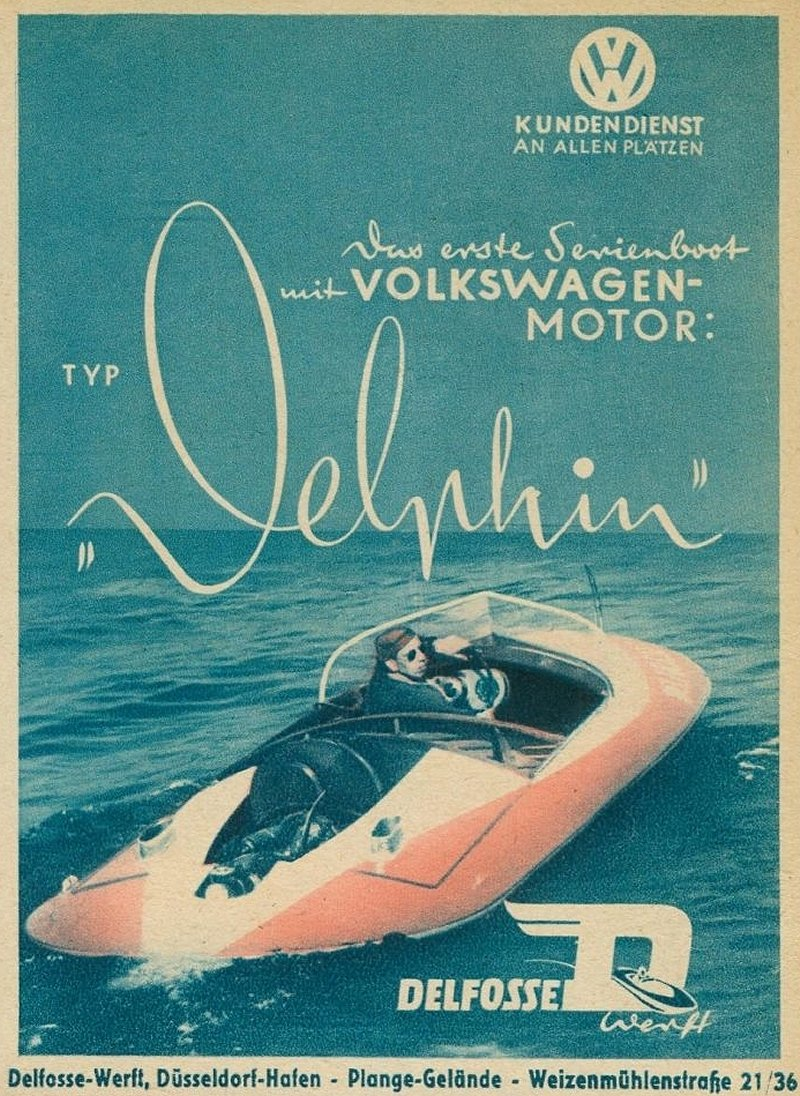 Illustration for article titled You Could Once Buy A Volkswagen-Powered Boat From Your Volkswagen Dealer